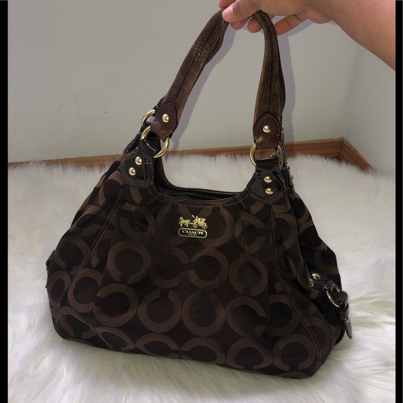 Coach Handbags - COACH HOBO BROWN BAG